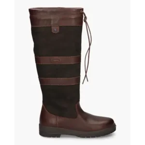 Dubarry Galway Zwart/Bruin Dames Outdoorboots