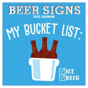 Kalender - 2025 - Beer signs - 30x30cm