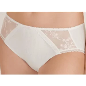 Felina Conturelle Slip: Mille Fleurs, Creme, Midi model ( FEL.686 )