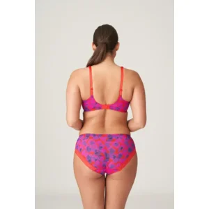 Prima Donna Twist Lenox Hill voorgevormde plunge bh in rood en blauw