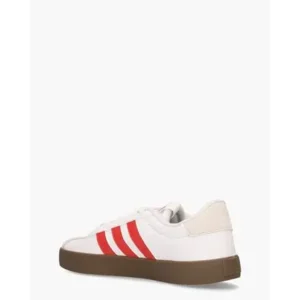 Adidas VL Court 3.0 Wit/Rood Damessneaker