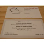 Cadeaubon Equi-dog € 50