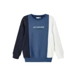 Name it Jongens Kinderkleding Blauwe Sweater Treni