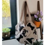 Handmade Gehaakte Tote Bag – Hondenpatroon