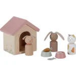 Poppenhuis accessoires - Huisdieren - Little Dutch