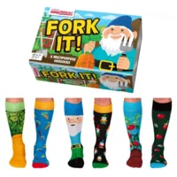 ODD SOCKS Heren Sokken Tuin Multipack Mismatched 39-46 Cadeaudoos