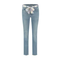 Para Mi Broek Kim: Tinted Blue, wijd model, L28 ( PARA.255 )