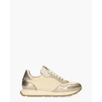 Hispanitas RHV254045 Goud/Off-White Damessneakers