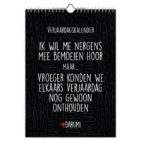 Verjaardagskalender - Darum