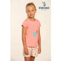 Eskimo Meisjes Pyjama: Soetkin 2 - 16, korte mouw / short ( ESK.1748 / ESK.1749 )