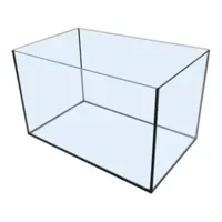 Aquarium met zwarte kit 45x28x28 cm