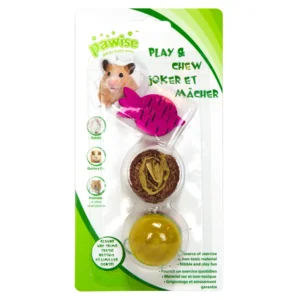 Pawise Wooden Loofah Pretty Toys No2