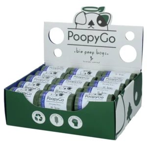 PoopyGo Eco friendly single roll lavendelgeur 30 rollen