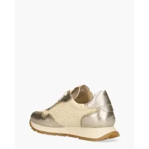 Hispanitas RHV254045 Goud/Off-White Damessneakers