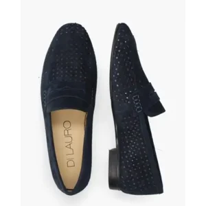 Di Lauro Toska Donkerblauw Damesloafers