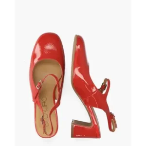 Di Lauro Wandy Rood Dames Slingbackpumps