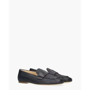 AGL D834054 Donkerblauw Damesloafer