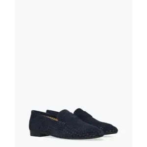 Di Lauro Toska Donkerblauw Damesloafers