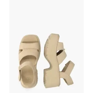 UGG New Heights Ankle Strap Mustard Damessandalen