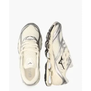 Mizuno Sportstyle Wave Prophecyls Off-White/Zilver Herensneakers