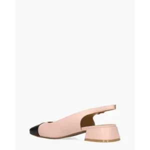 Di Lauro Wendelien Roze/Zwart Dames Slingbackloafers