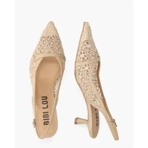 Bibi Lou 596Z72VK Beige Dames Slingbackpumps