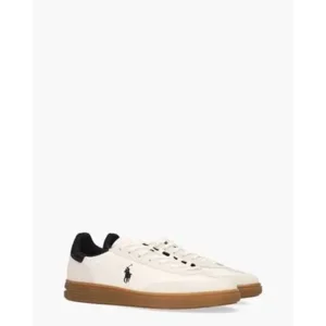 Polo Ralph Lauren Bedford Wit/Zwart Herensneakers