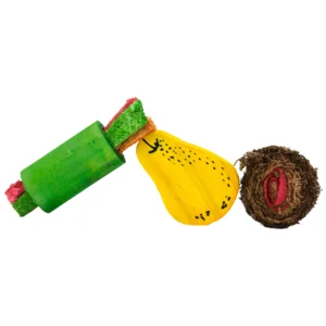 Pawise Wooden Loofah Pretty Toys