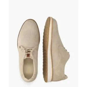 Rehab Nolan Hive Beige Heren Veterschoenen