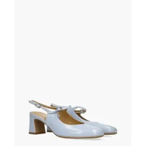 Di Lauro Wandy Lichtblauw Dames Slingbackpumps