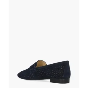 Di Lauro Toska Donkerblauw Damesloafers