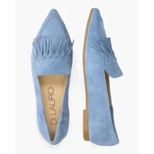 Di Lauro Onaya Blauw Damesloafers