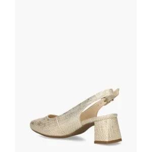 Gabor 62.260.63 Goud Dames Slingbackpumps