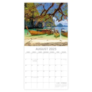 Kalender - 2025 - Thailand - 30x30cm