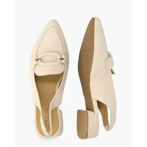 Di Lauro Wasima Beige Dames Slingbackloafers