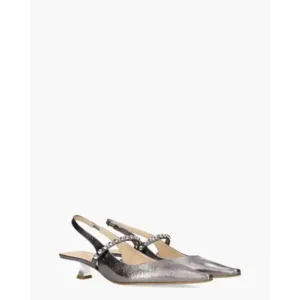 Zinda 3039 Zilvergrijs Dames Slingbackpumps